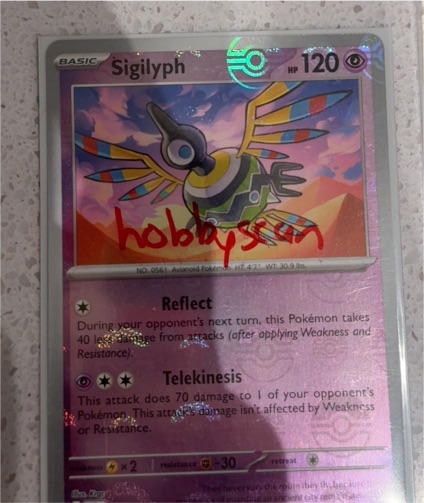 2025 Pokémon SV: White Flare #038 Sigilyph — front