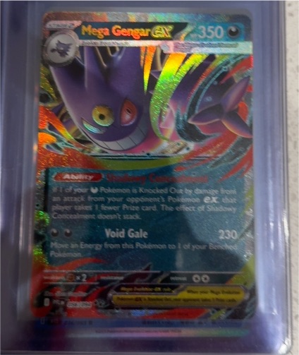 2016 Pokémon TCG Mega Gengar EX #56 — front