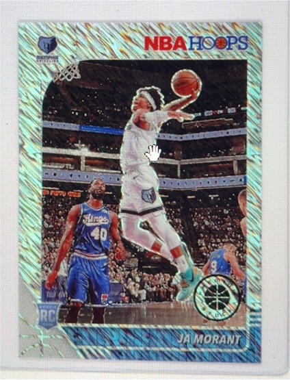 2019-20 Panini NBA Hoops Premium Stock #259 Ja Morant — front