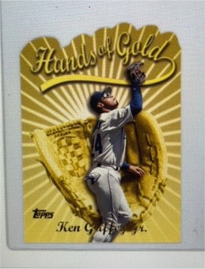 1999 Topps Hands of Gold #HG3 Ken Griffey Jr. — front