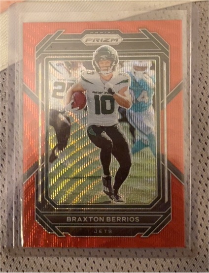 2022 Panini Prizm #227 Braxton Berrios — front