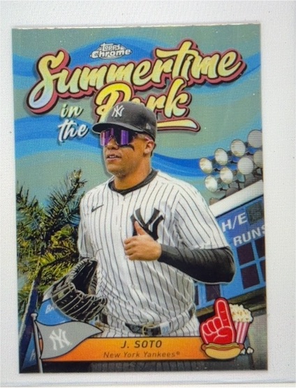 2024 Topps Chrome #SITP-9 Juan Soto Summertime in the Park — front