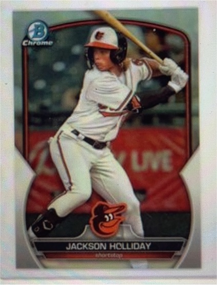 2023 Bowman Draft Chrome #BDC-118 Jackson Holliday — front