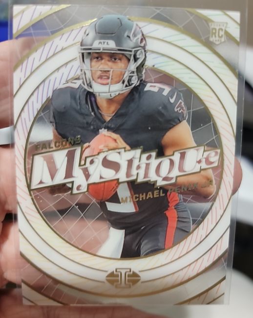 2024 Panini Illusions #9 Michael Penix Jr. Mystique — front