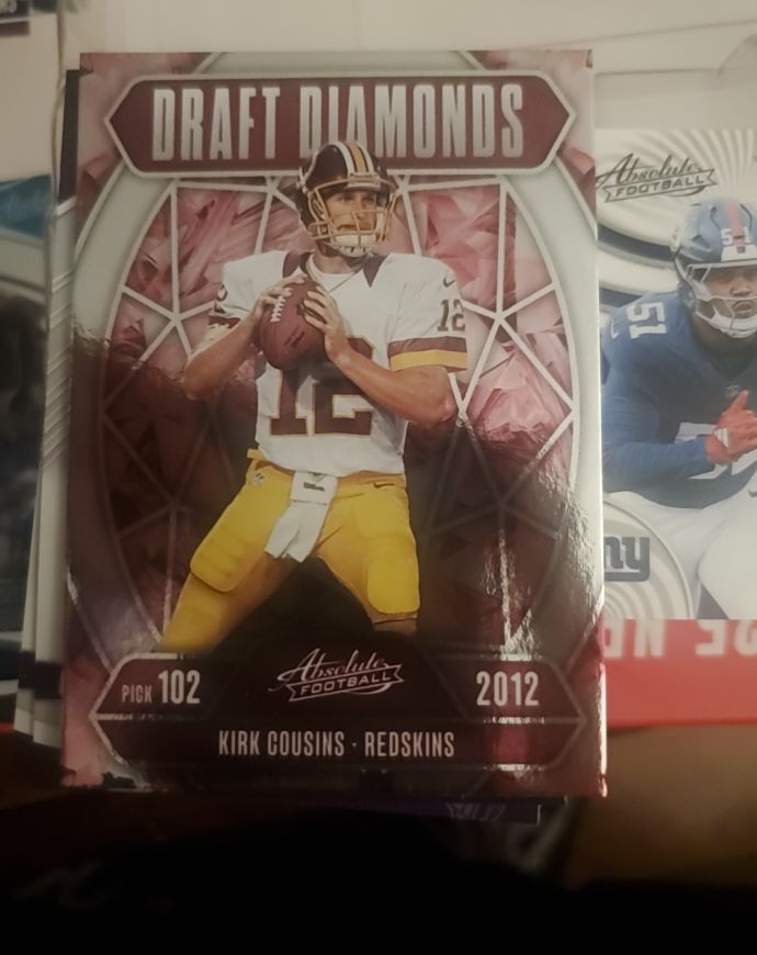 2012 Panini Absolute Draft Diamonds #102 Kirk Cousins — front