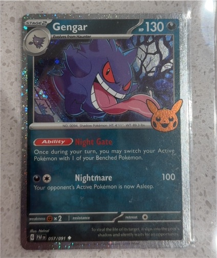 2024 Pokémon #057 Gengar — front