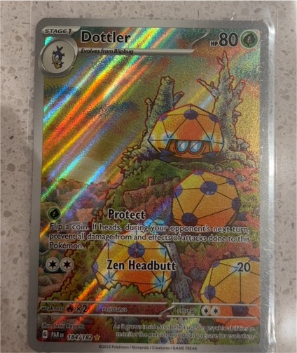 2023 Pokemon SV04: Paradox Rift #184 Dottler — front
