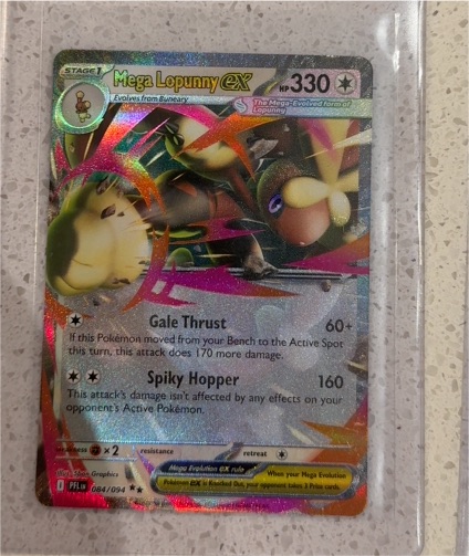 Mega Lopunny EX 084/094 Phantasmal Flames — front