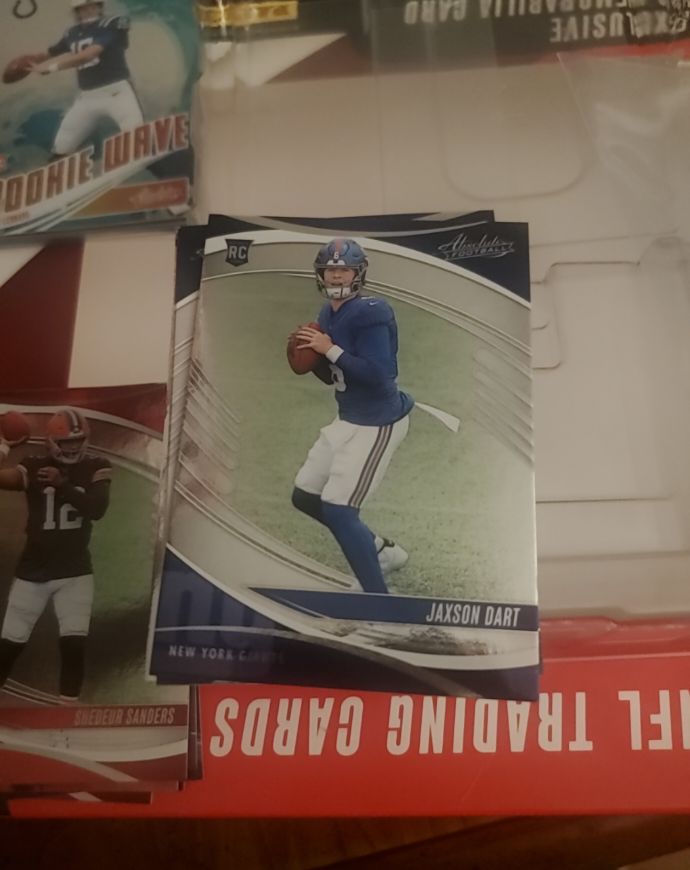 2025 Panini Absolute Football #RC Jaxson Dart Rookie Wave — front