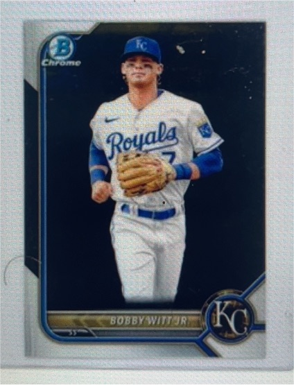 2022 Bowman Chrome Prospects #BCP-146 Bobby Witt Jr. — front