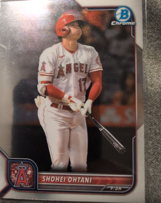 2022 Bowman Chrome #71 Shohei Ohtani — front