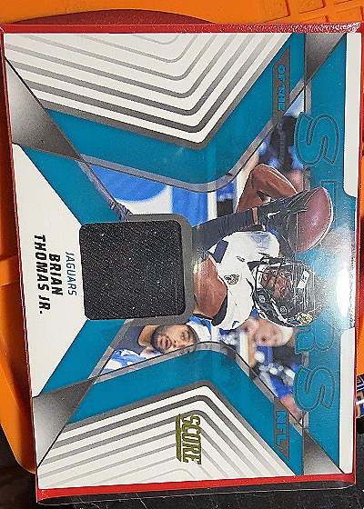 2025 Panini Score Stars of the NFL #SNJ-BTS Brian Thomas Jr. — front
