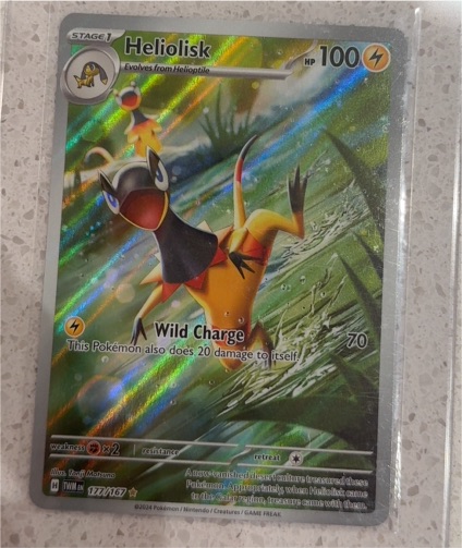 2024 Pokémon TCG SV06: Twilight Masquerade #177/167 Heliolisk — front