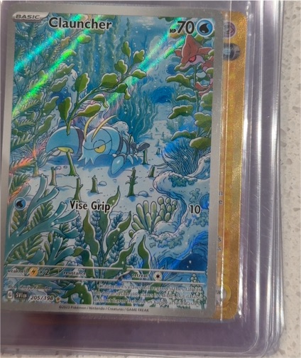 2023 Pokémon Scarlet & Violet #205 Clauncher Illustration Rare — front