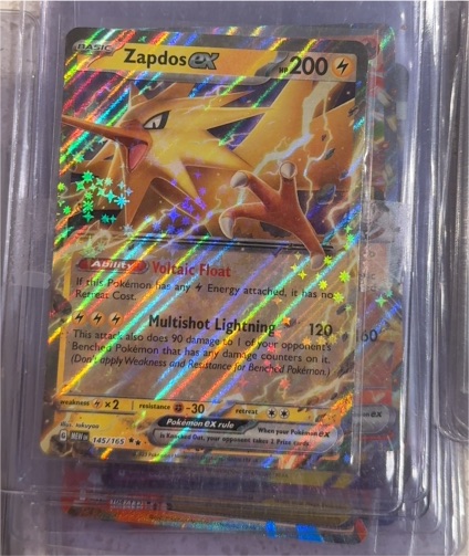 2023 Pokémon TCG Scarlet & Violet 151 #145 Zapdos ex — front