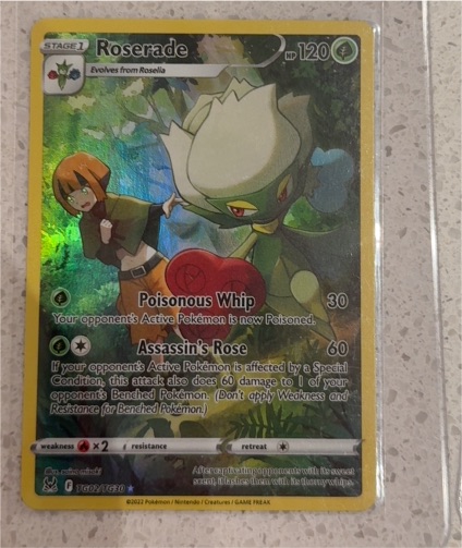 2022 Pokémon TG02/TG30 Roserade — front