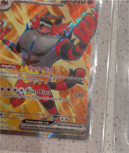 2024 Pokémon SV05: Temporal Forces #187/162 Incineroar ex — front