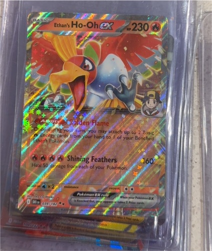 Ethan's Ho-Oh ex 039/182 Destined Rivals — front