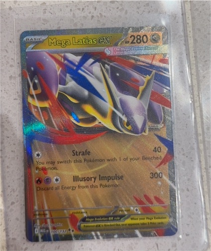 2025 Pokémon Mega Evolution #100 Mega Latias ex — front