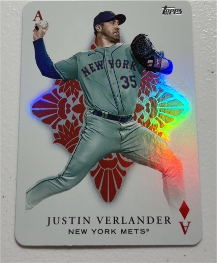2023 Topps Series 2 All Aces #AA-45 Justin Verlander — front