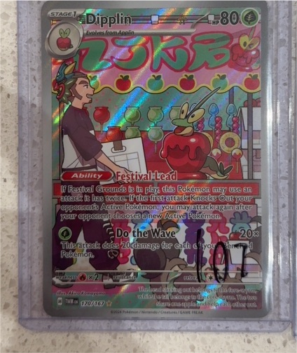 2024 Pokemon SV06 Twilight Masquerade #170/167 Dipplin — front