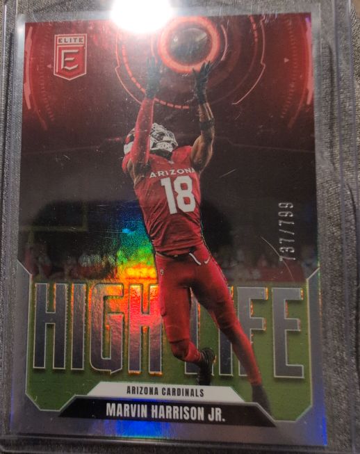 2025 Donruss Elite #3 Marvin Harrison Jr. High Life — front