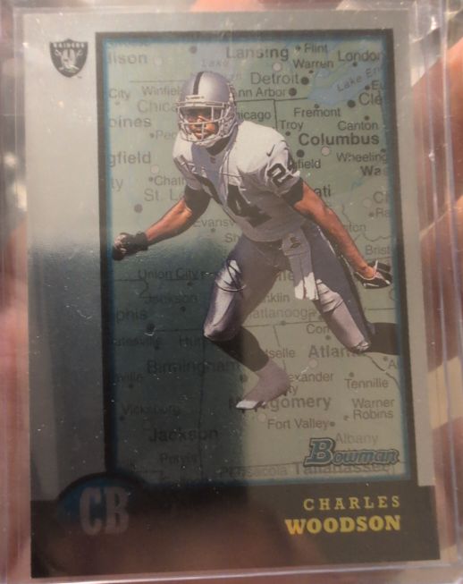 1998 Bowman Interstate #181 Charles Woodson — front