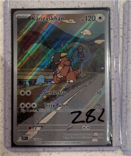 2025 Pokémon TCG #204 Kangaskhan Illustration Rare — front