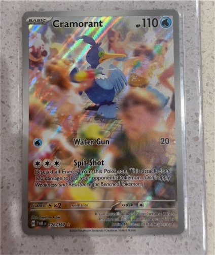 2024 Pokémon SV06: Twilight Masquerade #176/167 Cramorant — front