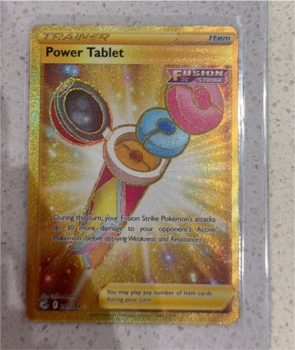 2021 Pokémon TCG Fusion Strike #281 Power Tablet — front