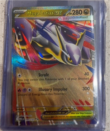 2015 Pokémon Roaring Skies #100 Mega Latias EX — front