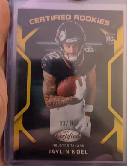 2025 Panini Certified #CRK-JNL Jaylin Noel — front