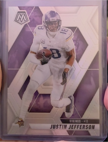 2025 Panini Mosaic #19 Justin Jefferson — front