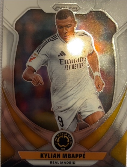 2025 Panini Prizm FIFA Club World Cup #164 Kylian Mbappé — front