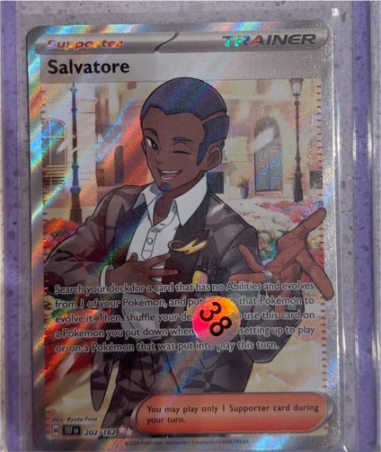 2023 Pokémon SV05: Temporal Forces #202 Salvatore — front