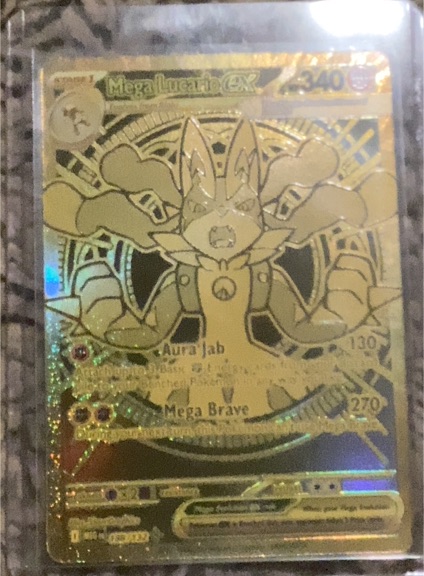 2025 Pokémon Mega Lucario EX #092 — front