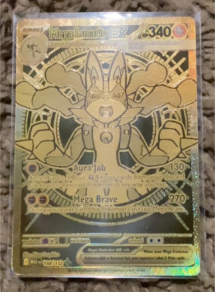 2025 Pokémon TCG Mega Lucario GX #188 — front
