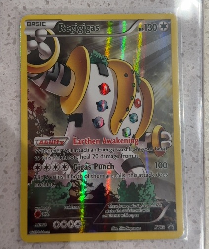 2015 Pokémon XY #XY82 Regigigas — front