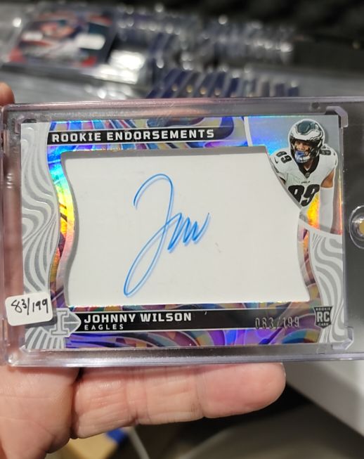 2024 Panini Illusions Rookie Endorsements #RE-JWN Johnny Wilson — front