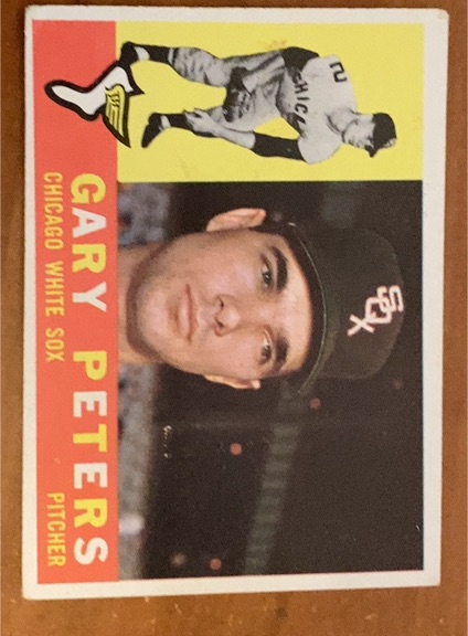 1960 Topps #407 Gary Peters — front