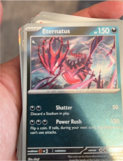 2025 Pokemon Phantasmal Flames #069 Eternatus — front