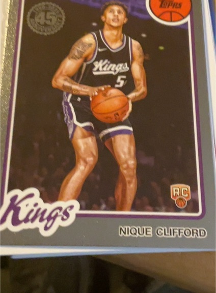 2025-26 Topps #80BK-70 Nique Clifford — front