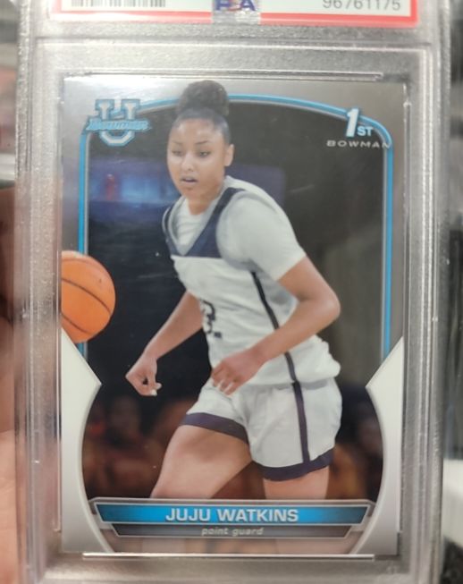2022 Bowman University Chrome #43 Juju Watkins — front