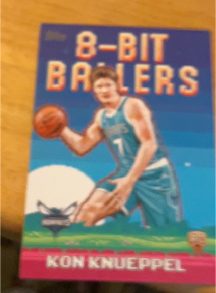 2025-26 Topps Basketball #8B-34 Kon Knueppel — front