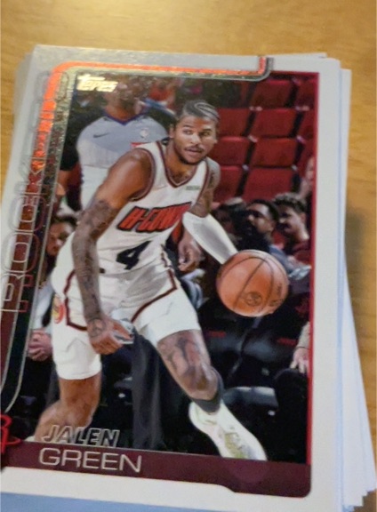 2025-26 Topps #175 Jalen Green — front