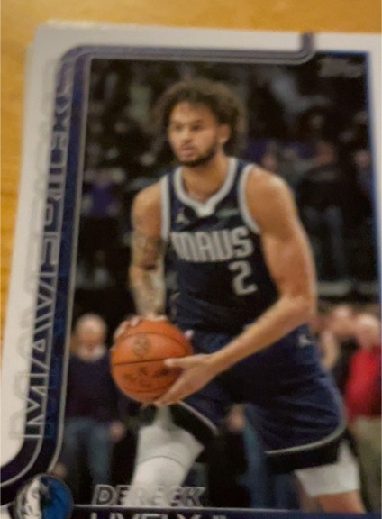 2025-26 Topps #172 Dereck Lively II — front