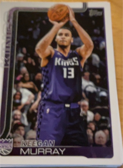 2025-26 Topps #166 Keegan Murray — front