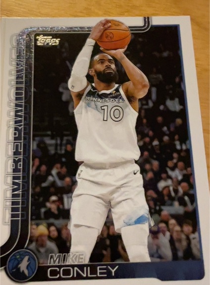 2025-26 Topps #112 Mike Conley — front