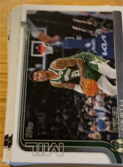 2025-26 Topps #60 Tyler Smith — front