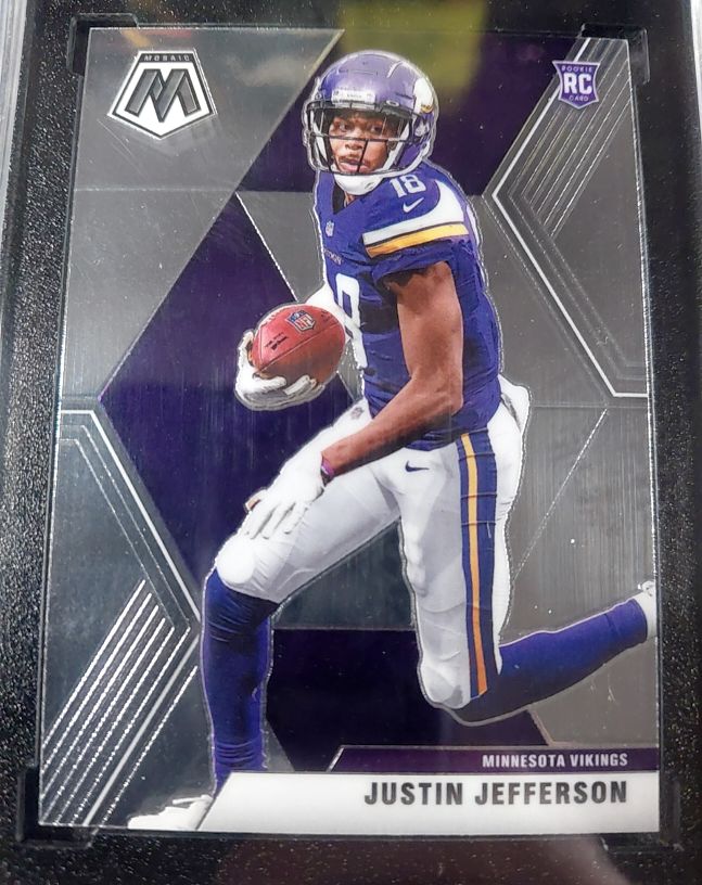 2020 Panini Mosaic #209 Justin Jefferson — front